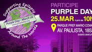 Imagem Purple Day, Dia de Conscientização da Epilepsia